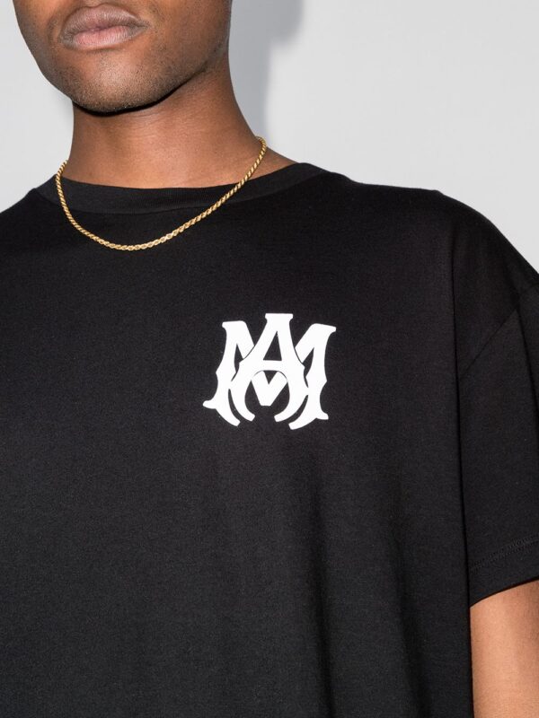 Amiri logo print short-sleeve T-shirt - Image 4