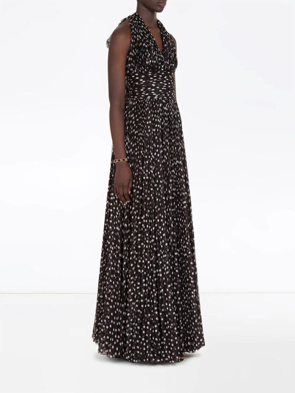 Dolce & Gabbana  polka-dot floor-length dress - Image 3