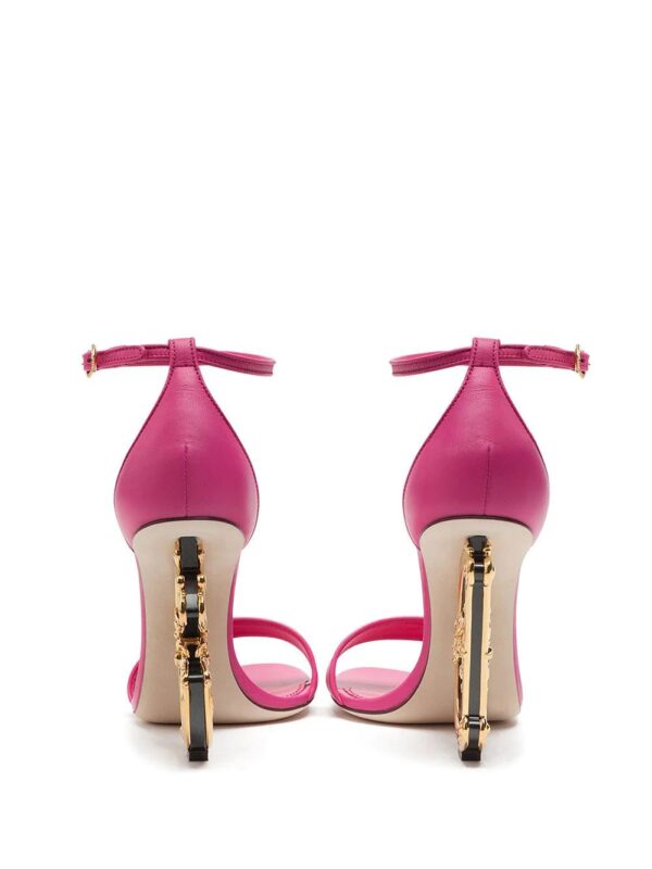 Dolce & Gabbana  105 mm Keira baroque logo sandals - Image 3
