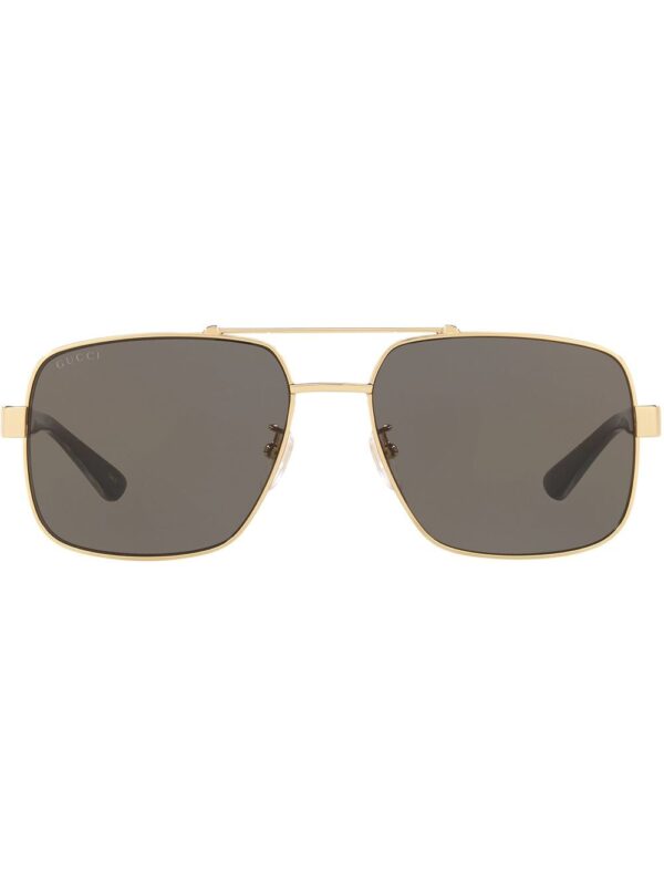 Gucci Eyewear tinted-lens pilot-frame sunglasses