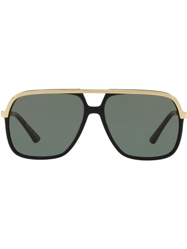 Gucci Eyewear Web detail navigator-frame sunglasses