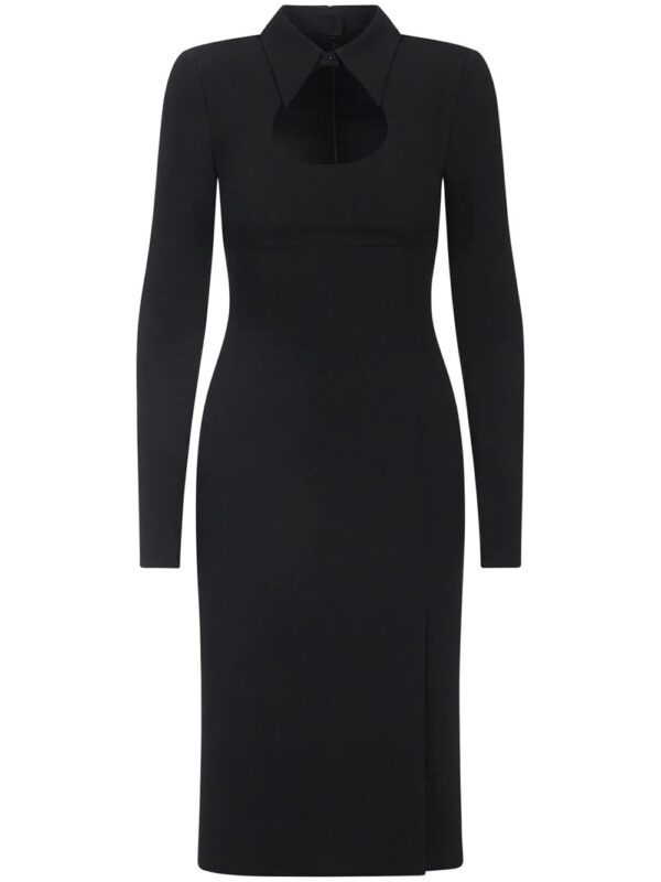 Dolce & Gabbana  collared calf-length dress