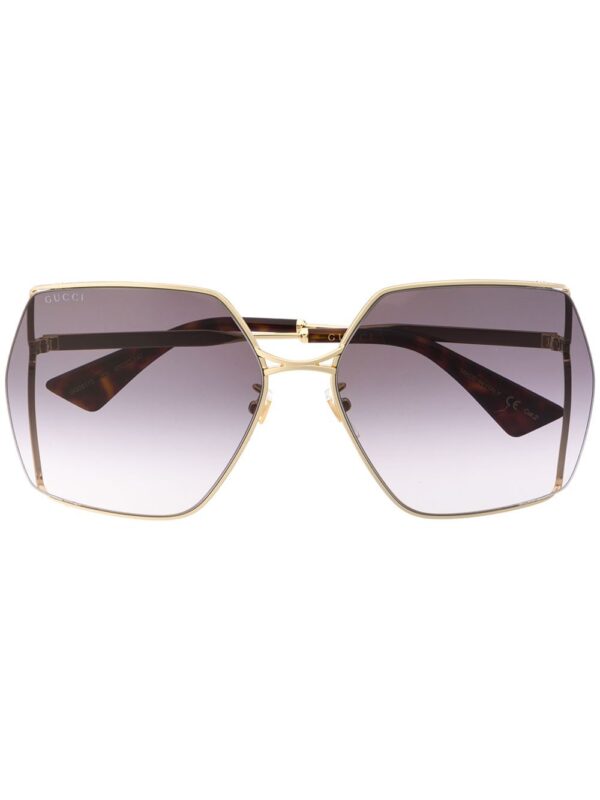 Gucci Eyewear oversized-frame sunglasses