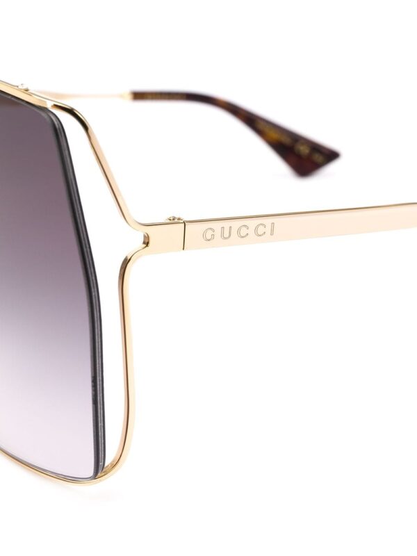 Gucci Eyewear oversized-frame sunglasses - Image 3