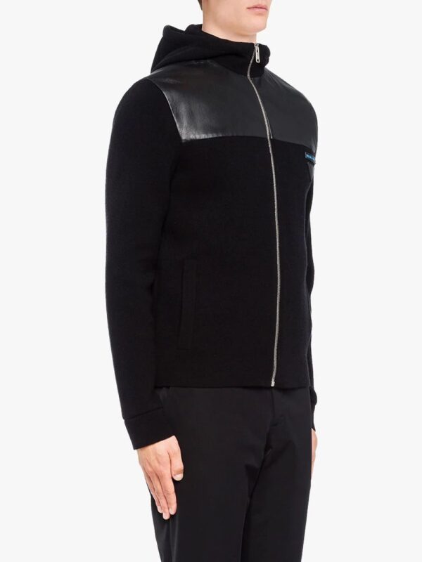 Prada  zip-up knitted hoodie - Image 3