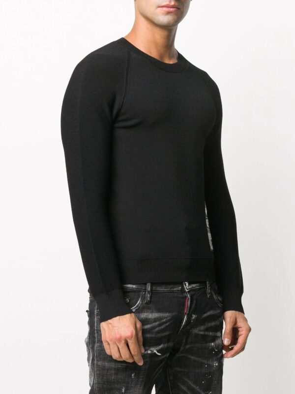 Dsquared2  fitted long-sleeve jumper - Image 3