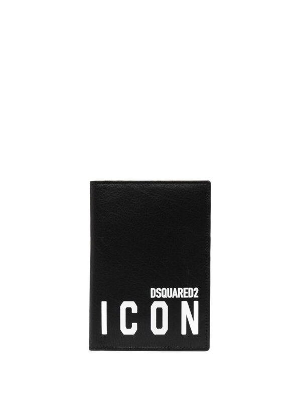 DSQUARED2 Icon print cardholder