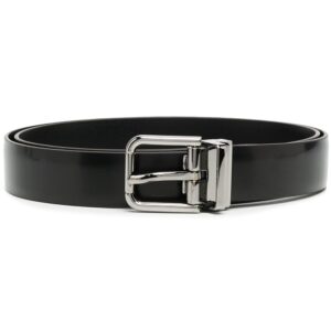 Dolce & gabbana  logo-engraved buckle belt