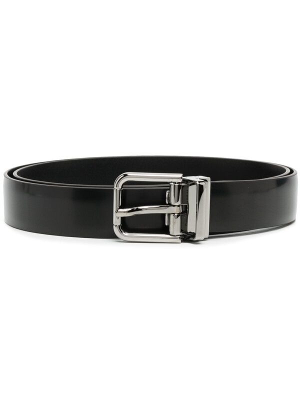 Dolce & gabbana  logo-engraved buckle belt