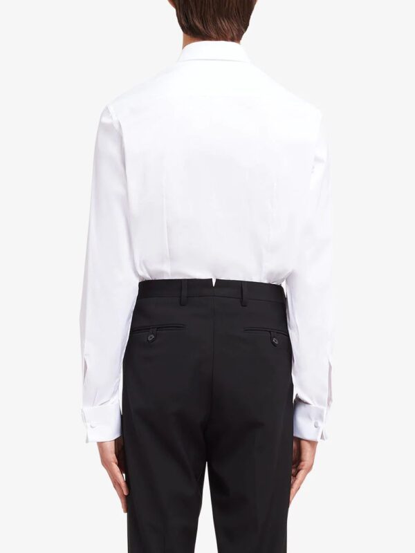 Prada  spread collar button-up shirt - Image 3