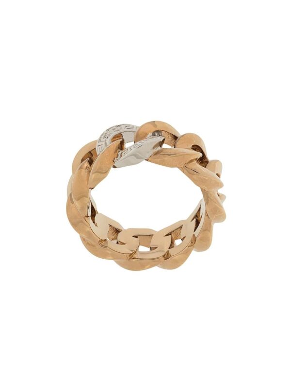 Versace  Medusa chain ring