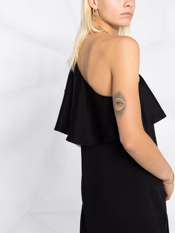 Saint Laurent ruffled one-shoulder dress - Image 6