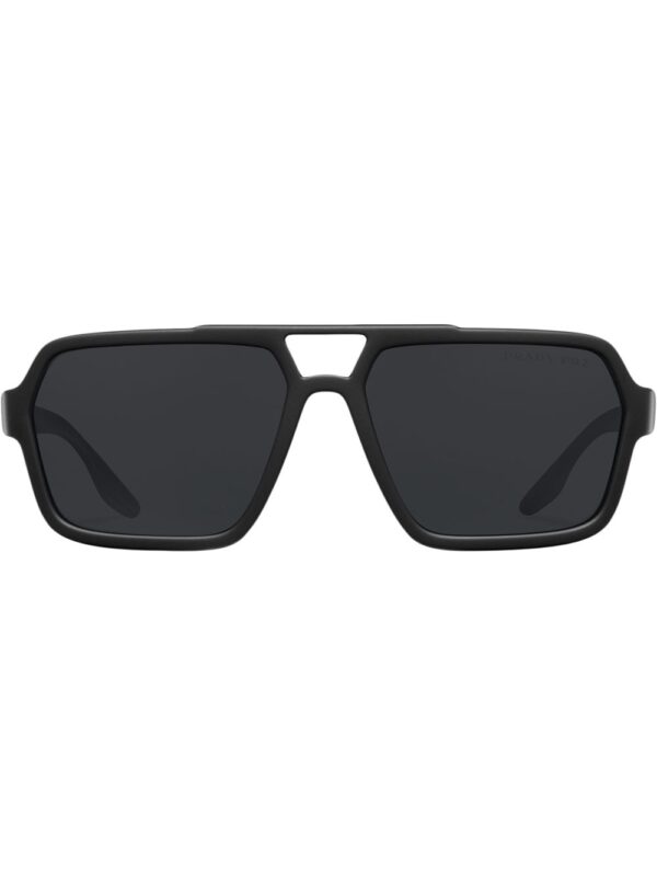 Prada Eyewear Linea Rossa oversized-frame sunglasses