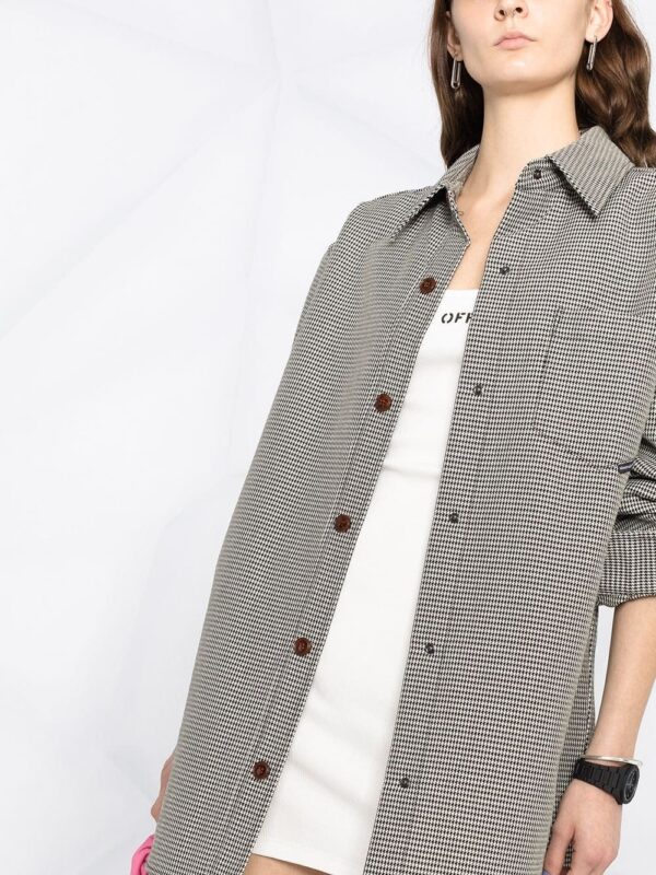 Off-White  basic ribbed dress - Image 3