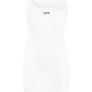 Off-White  basic ribbed dress