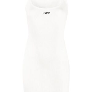Off-White  basic ribbed dress