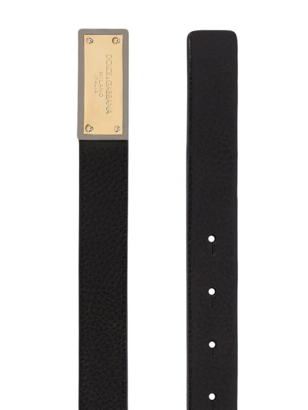 Dolce & gabbana  logo plaque belt - Image 2