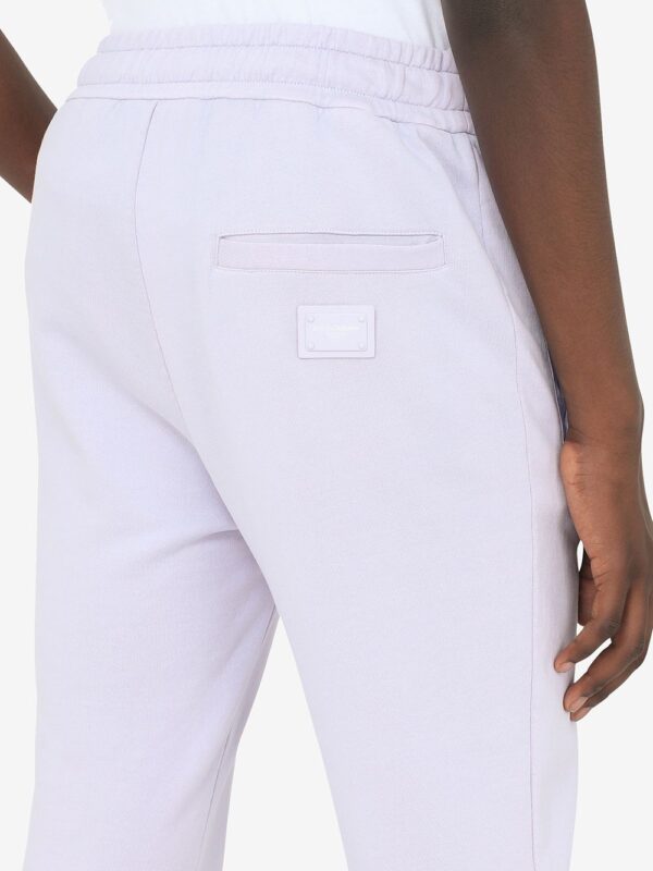 Dolce & Gabbana  tapered-leg cotton track pants - Image 4