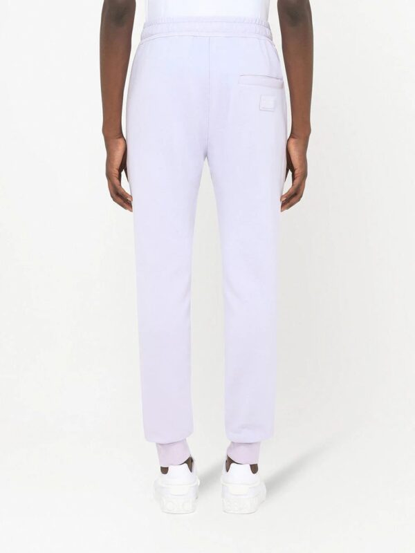 Dolce & Gabbana  tapered-leg cotton track pants - Image 3