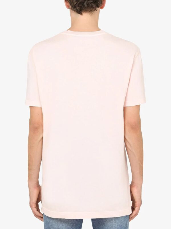 Dolce & Gabbana  logo-patch crew-neck T-shirt - Image 4