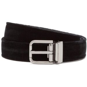 Louis Vuitton velvet leather belt