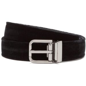 Dolce & gabbana  velvet leather belt