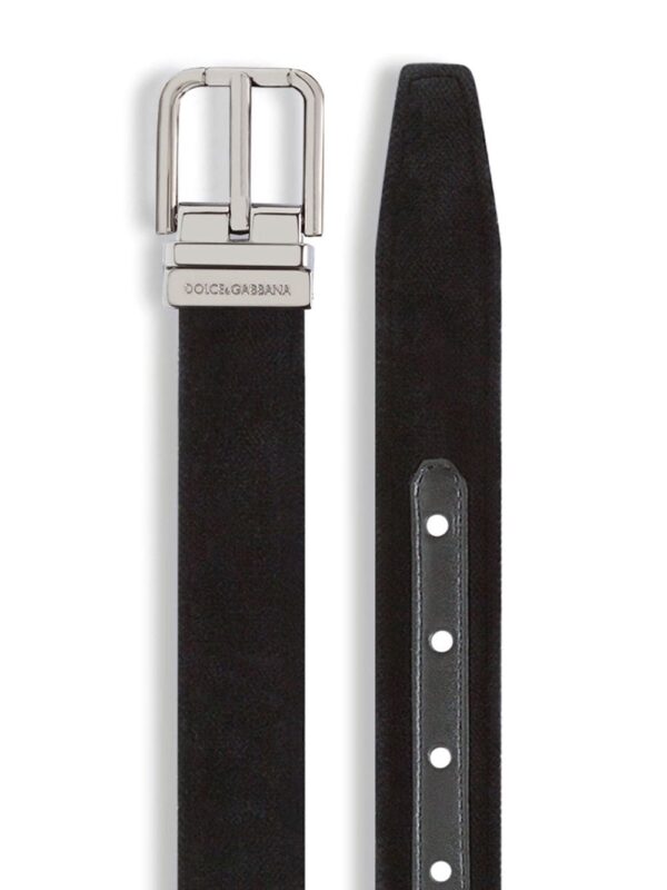 Dolce & gabbana  velvet leather belt - Image 2