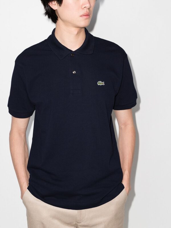 Lacoste logo-appliqué polo shirt - Image 2