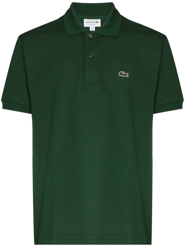 Lacoste  logo-patch short-sleeve polo shirt