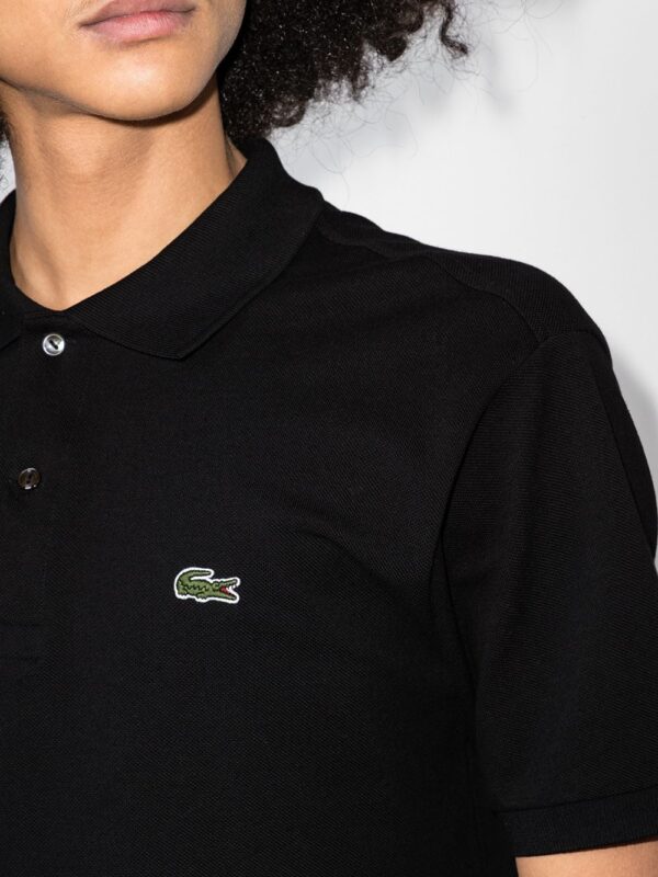 Lacoste  logo-patch short-sleeve polo shirt - Image 3