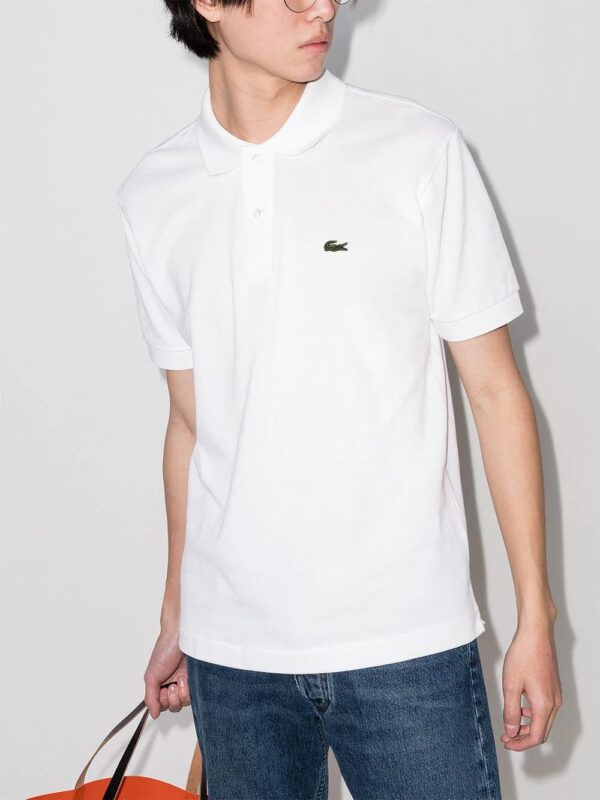 Lacoste  logo-patch short-sleeve polo shirt - Image 2