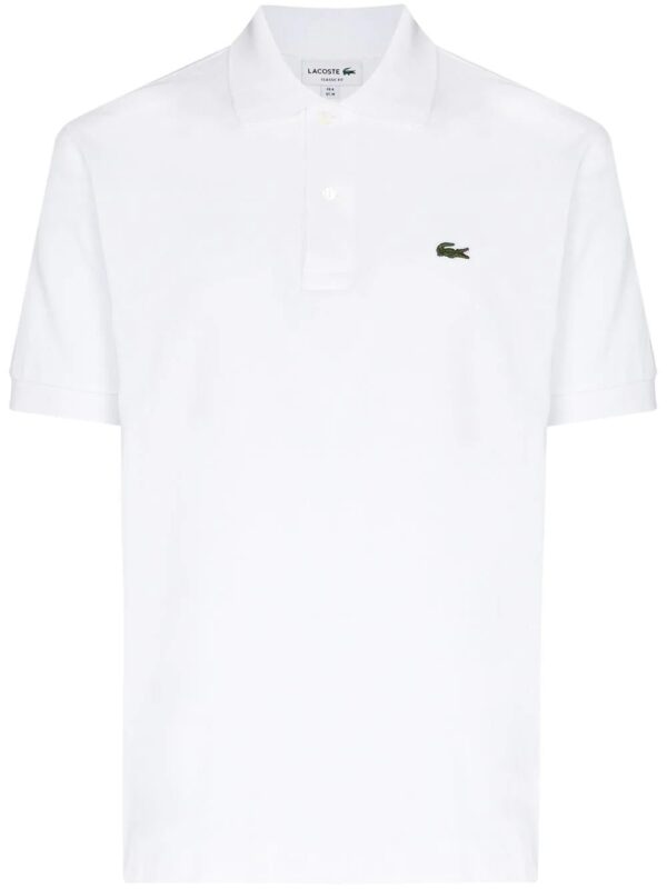 Lacoste  logo-patch short-sleeve polo shirt