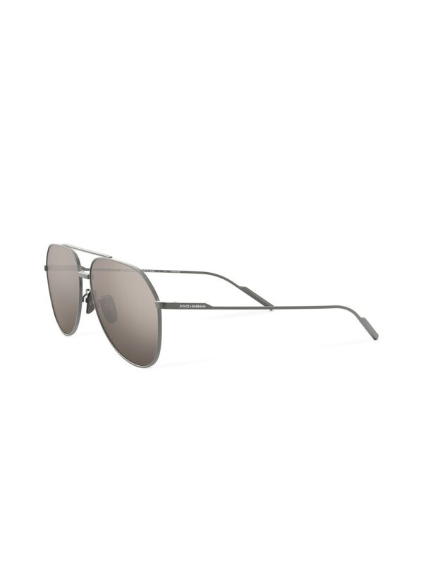 Dolce & Gabbana Eyewear mirrored pilot-frame sunglasses - Image 2