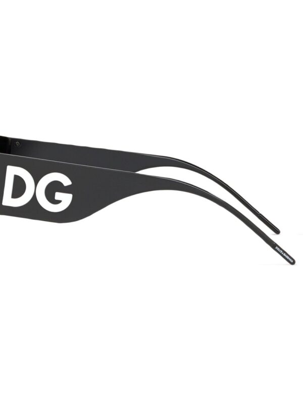 Dolce & Gabbana Eyewear DG Logo oversized-frame sunglasses - Image 3