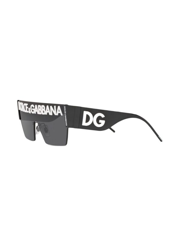 Dolce & Gabbana Eyewear DG Logo oversized-frame sunglasses - Image 2