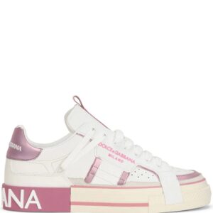 Dolce & Gabbana  logo-stripe low-top sneakers