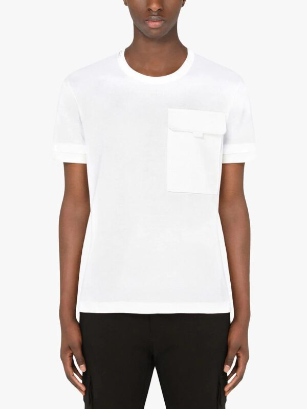 Dolce & Gabbana  flap-pocket short-sleeve T-shirt - Image 3