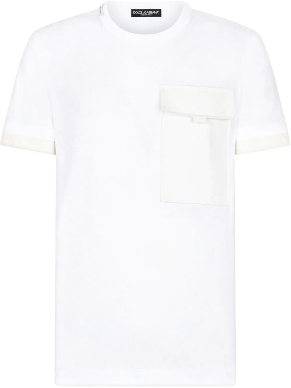 Dolce & Gabbana  flap-pocket short-sleeve T-shirt