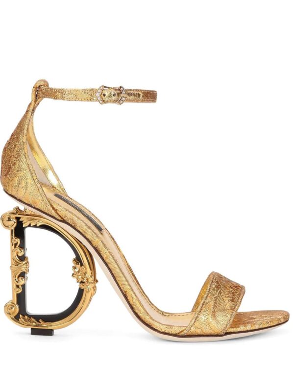 Dolce & Gabbana  sculpted high heel sandals