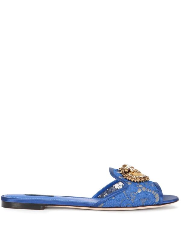 Dolce & Gabbana  embellished-detail slip-on sandals