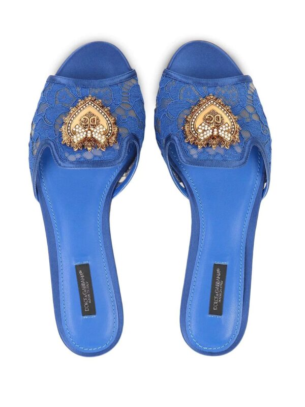 Dolce & Gabbana  embellished-detail slip-on sandals - Image 4