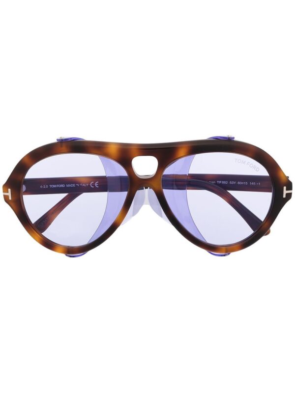 Tom Ford Eyewear FT0882 Neughman pilot-frame sunglasses