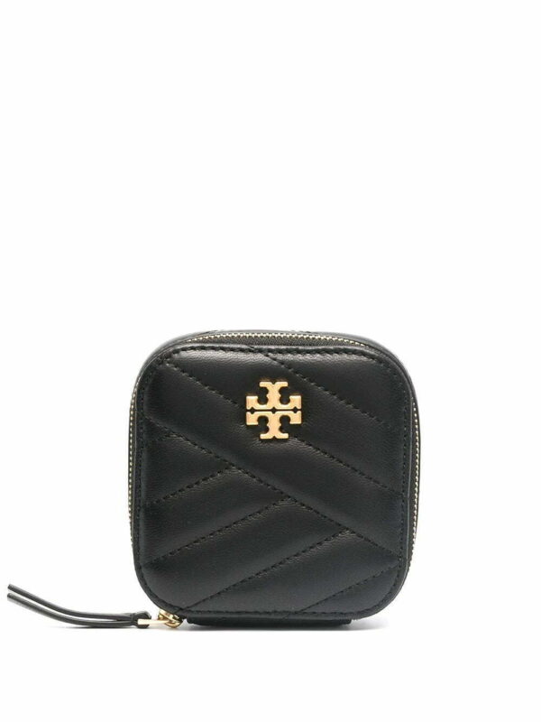 Tory Burch  quilted lambskin jewellery case