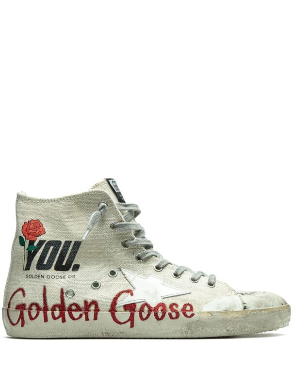 Golden Goose Francy "Beige/Red" sneakers