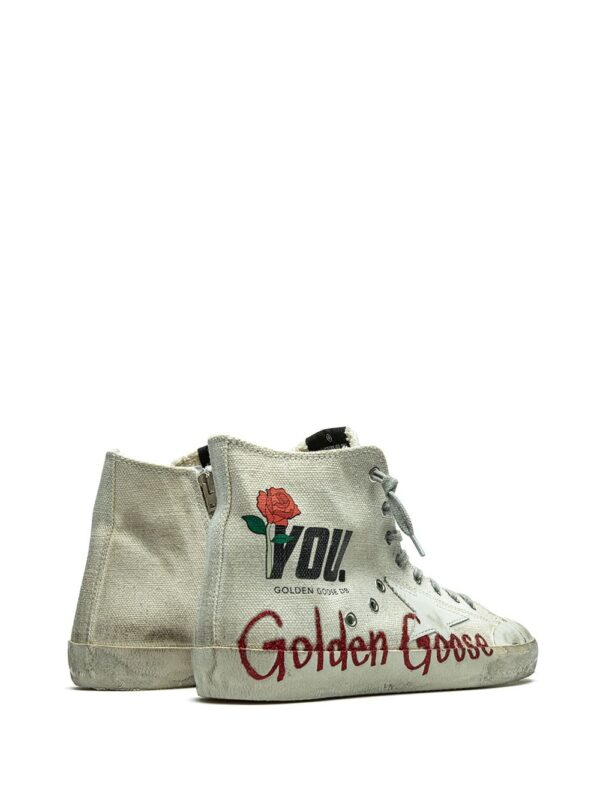 Golden Goose Francy "Beige/Red" sneakers - Image 3