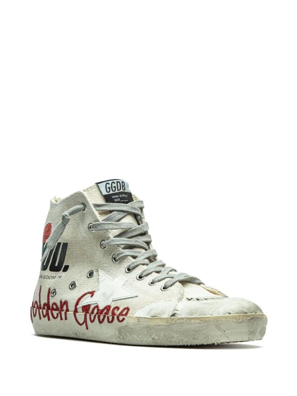 Golden Goose Francy "Beige/Red" sneakers - Image 2