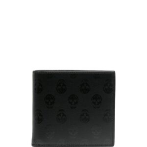 Alexander McQueen  skull-print wallet