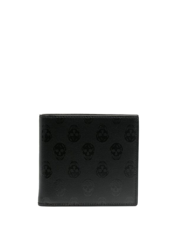 Alexander McQueen  skull-print wallet