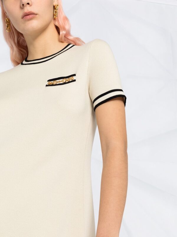 Gucci Horsebit short-sleeve knitted dress - Image 4