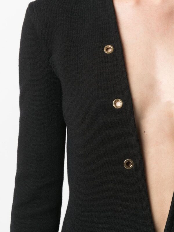 Saint Laurent plunging V-neck dress - Image 5